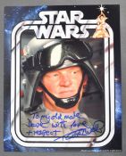 ESTATE OF DAVE PROWSE - STAR WARS - ROBERT WATTS SIGNED PHOTO