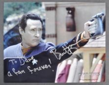 ESTATE OF DAVE PROWSE - STAR TREK - BRENT SPINER SIGNED PHOTO