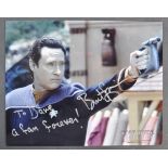 ESTATE OF DAVE PROWSE - STAR TREK - BRENT SPINER SIGNED PHOTO