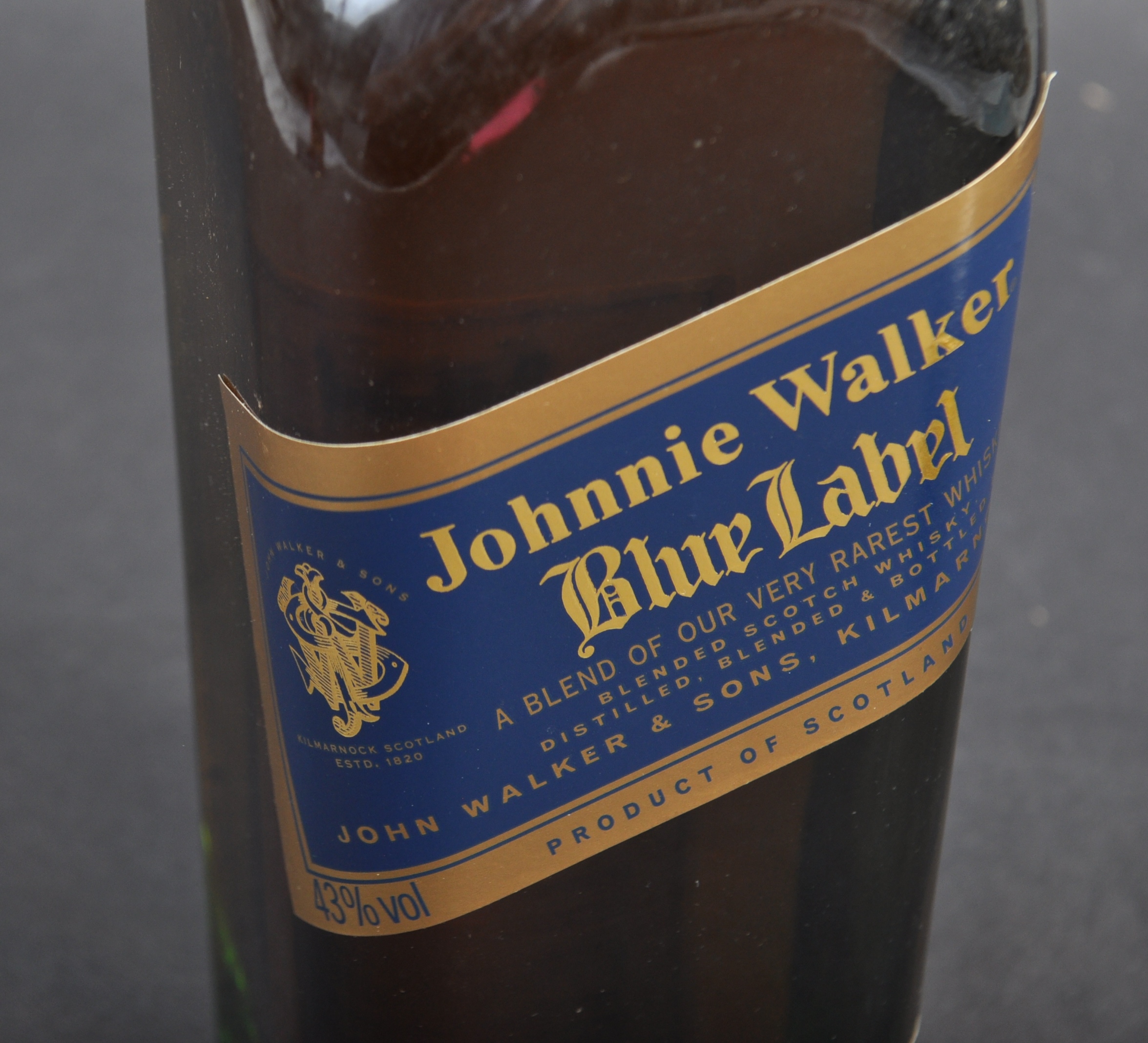 ESTATE OF DAVE PROWSE - JOHNNIE WALKER BLUE LABEL WHISKY - Image 2 of 3