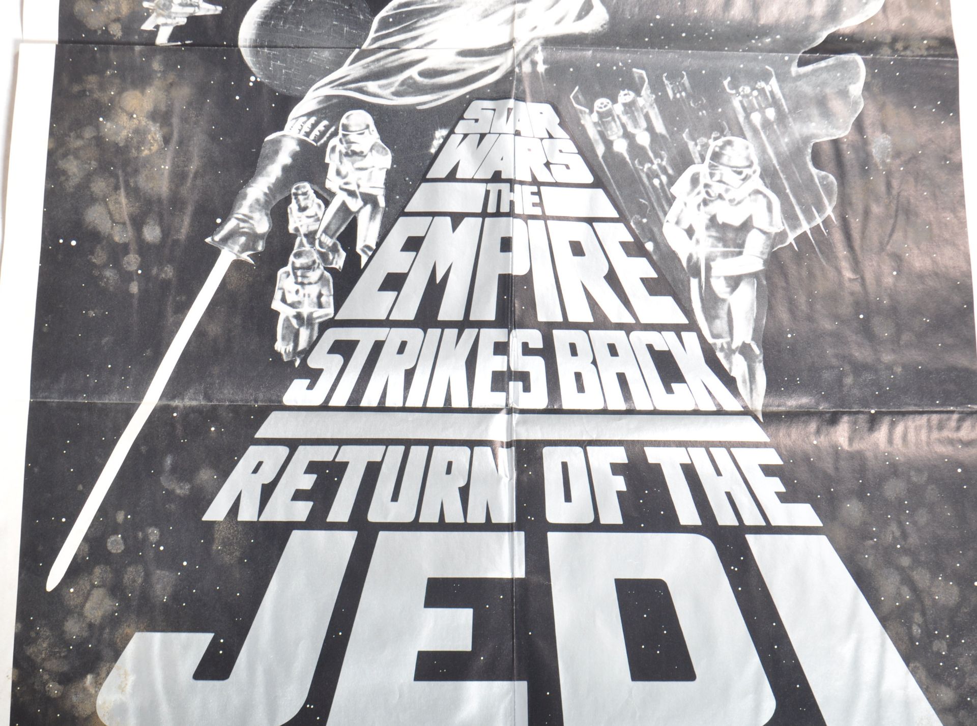 ESTATE OF DAVE PROWSE - RARE AUSTRALIAN TRIPLE BILL POSTER - Image 3 of 5