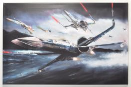 ESTATE OF DAVE PROWSE - S MOHAMED - LTD ED CANVAS PRINT