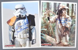 ESTATE OF DAVE PROWSE - STAR WARS CELEBRATION JAPAN SIGNED PHOTOS