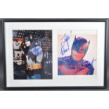 ESTATE OF DAVE PROWSE - BATMAN - ADAM WEST SIGNED PHOTOGRAPHS