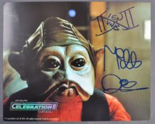 ESTATE OF DAVE PROWSE – STAR WARS CELEBRATION II SIGNED PHOTO