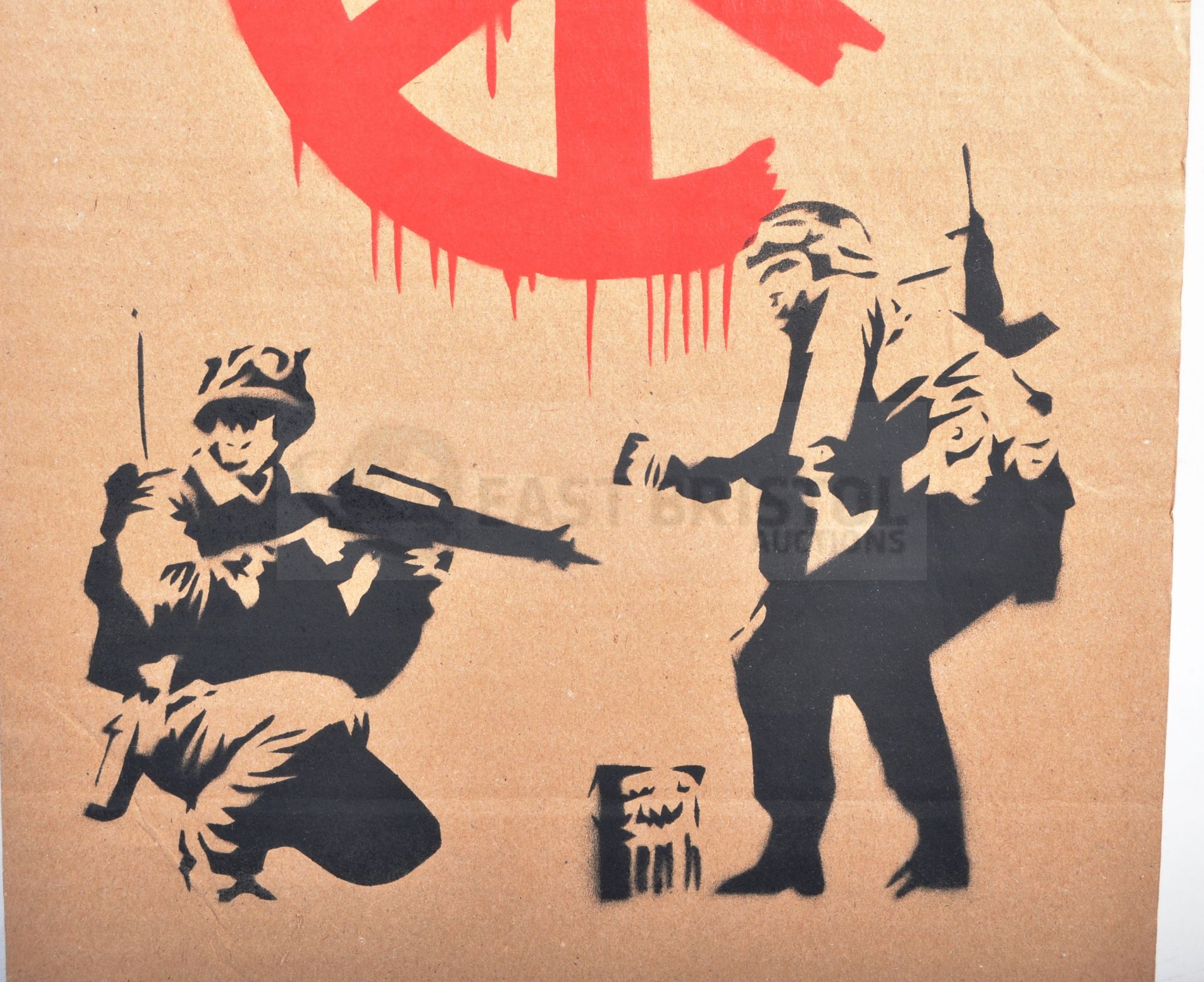 BANKSY - DISMALAND 2015 - CND SOLDIERS - Image 2 of 4