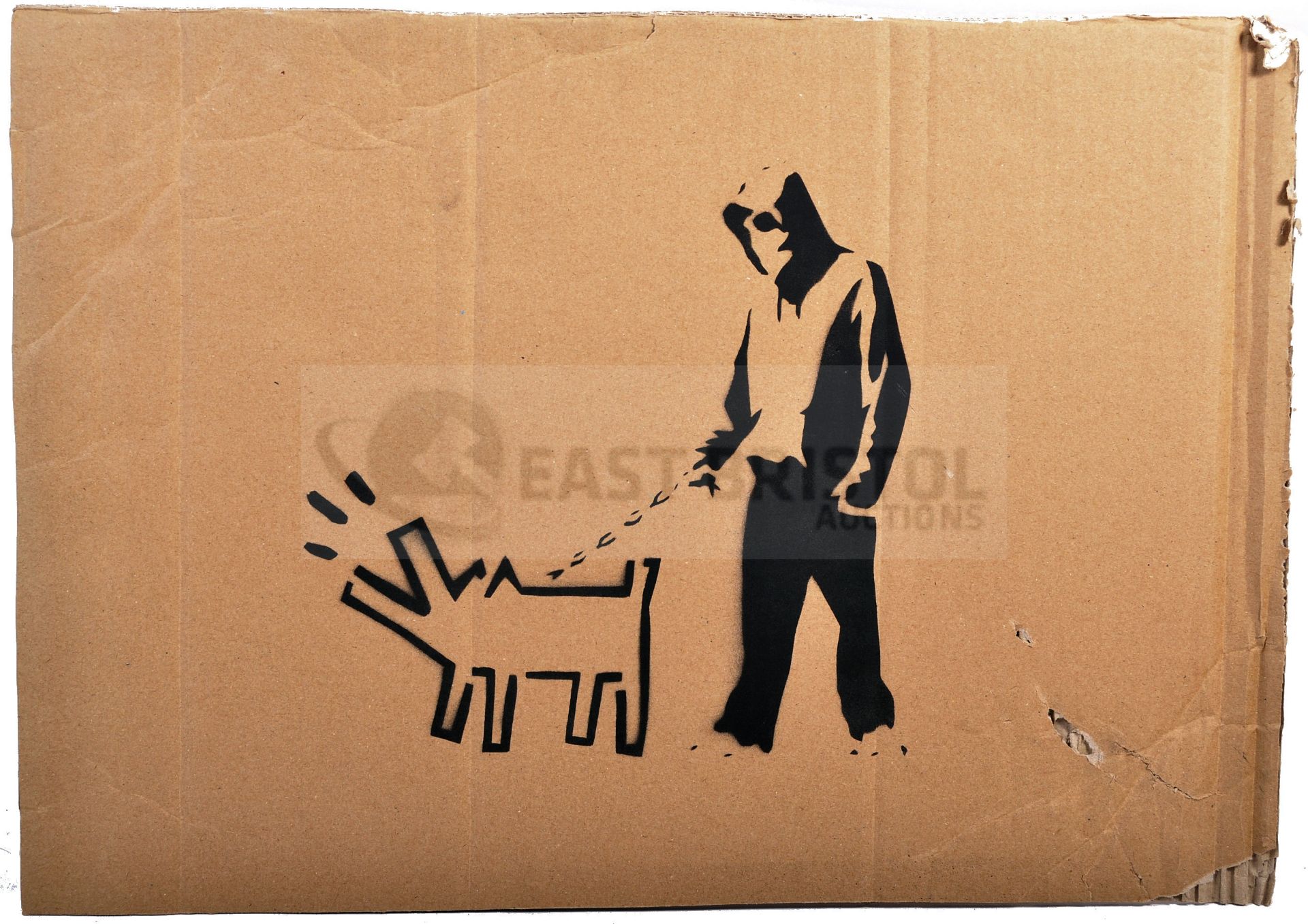 BANKSY - DISMALAND 2015 - KEITH HARING DOG