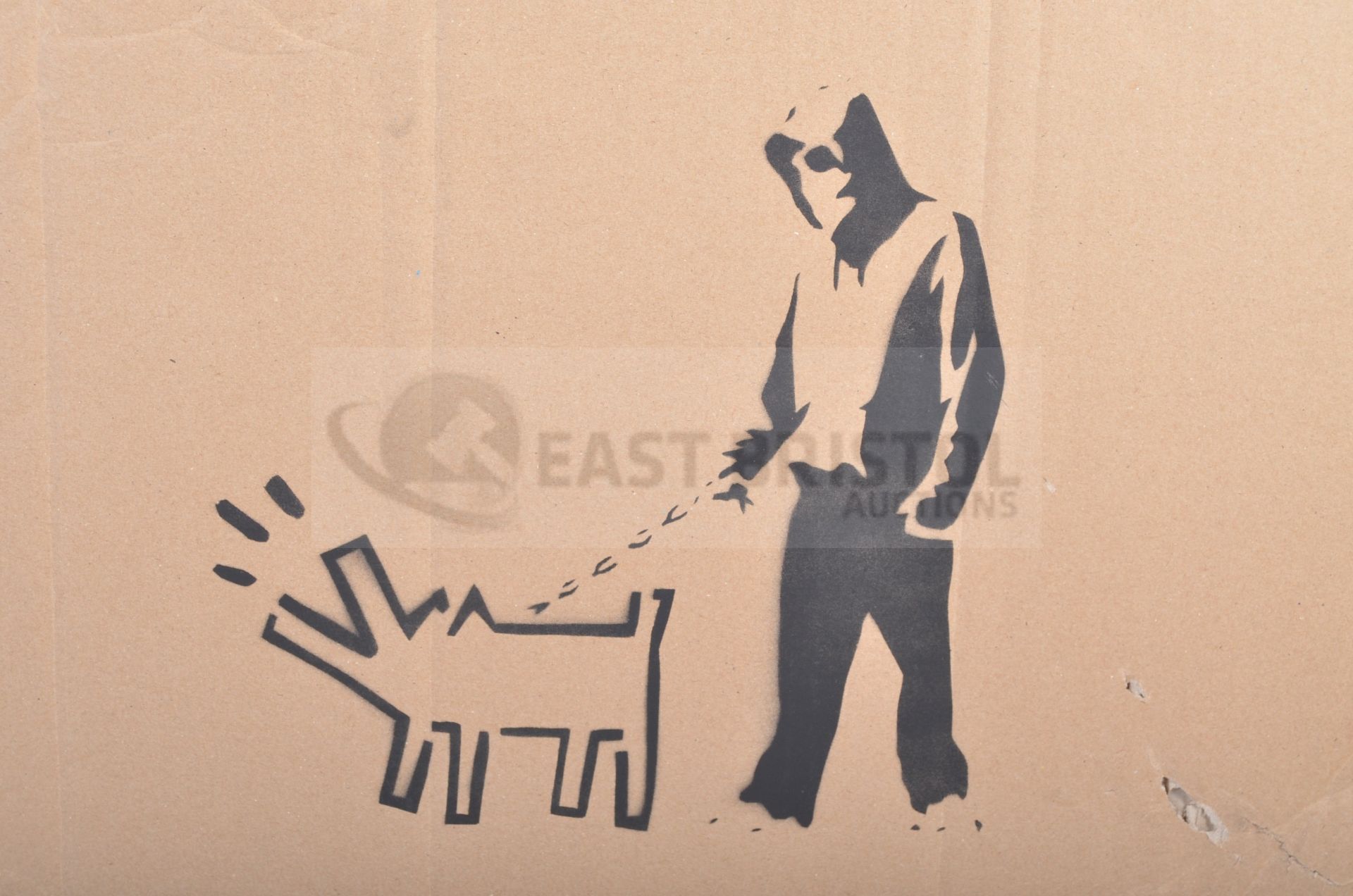 BANKSY - DISMALAND 2015 - KEITH HARING DOG - Image 2 of 3