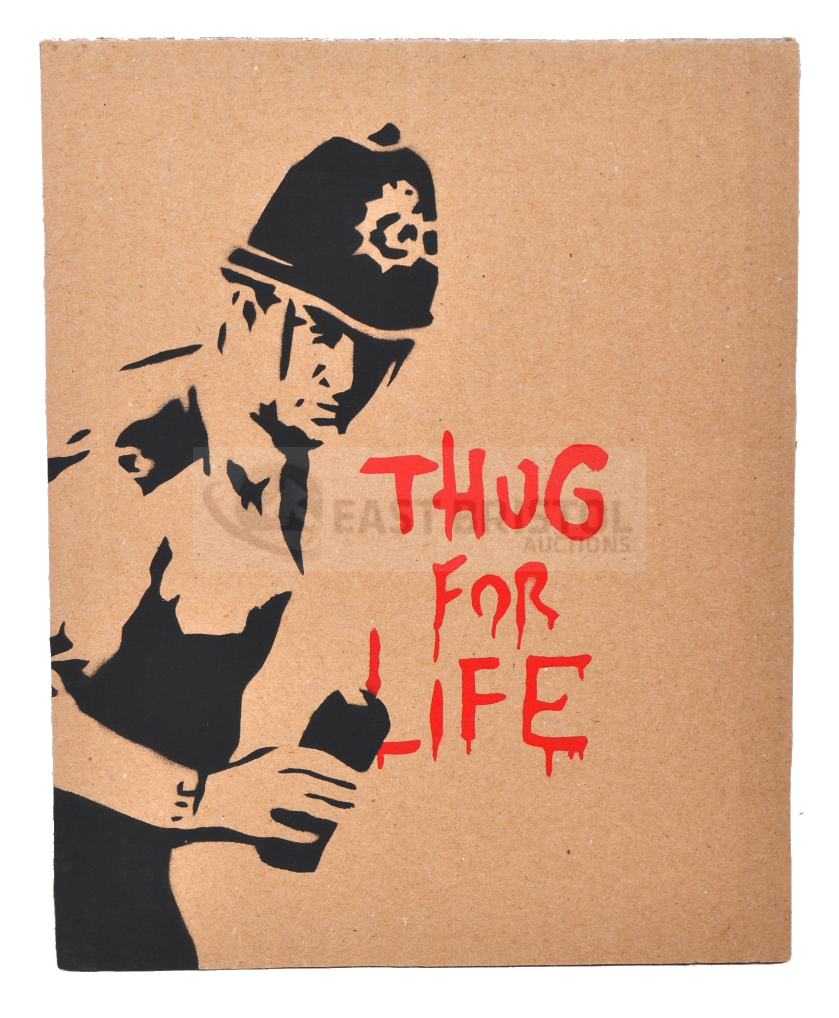 BANKSY - DISMALAND 2015 - THUG FOR LIFE