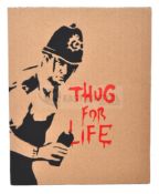 BANKSY - DISMALAND 2015 - THUG FOR LIFE