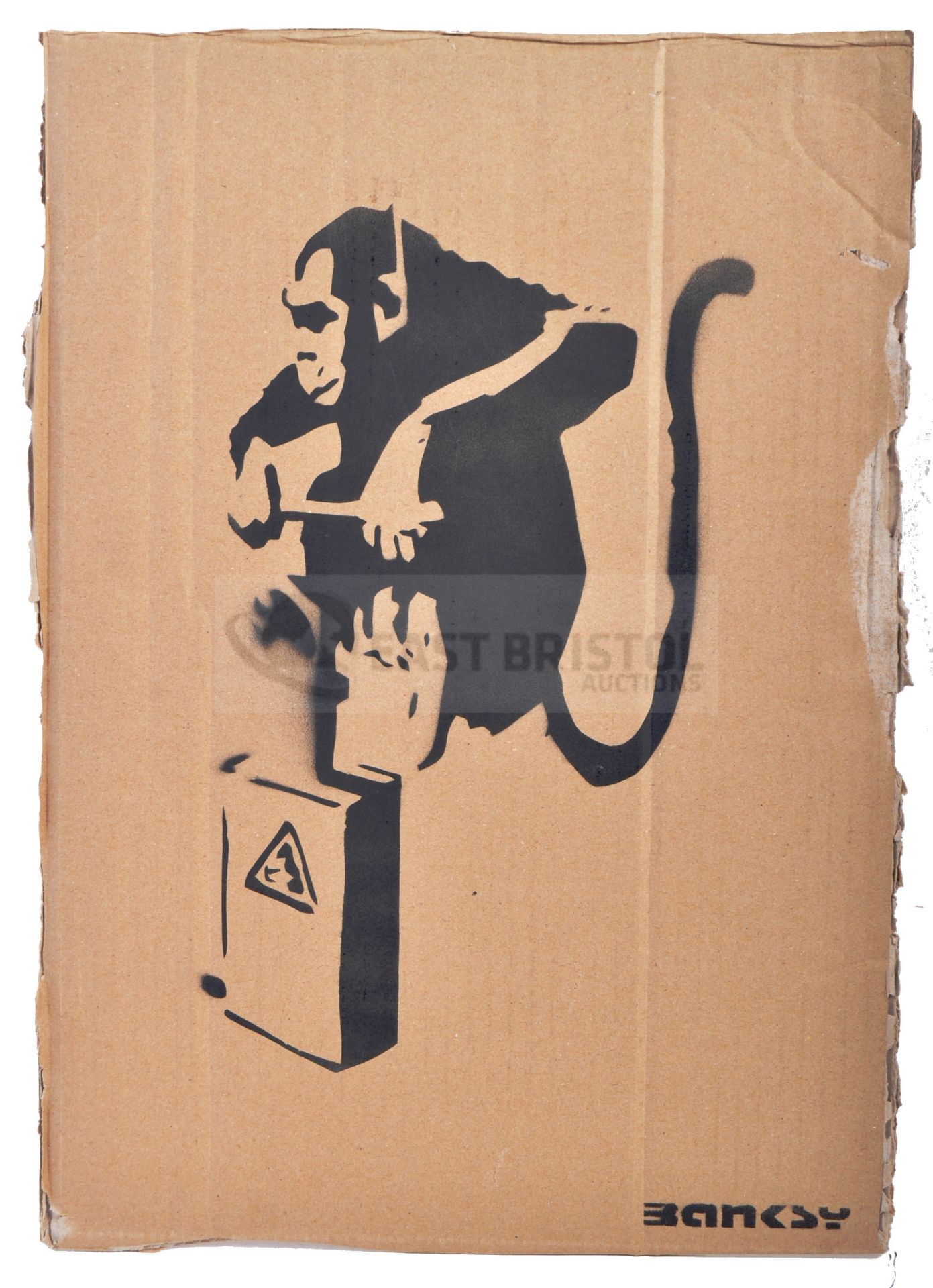 BANKSY - DISMALAND 2015 - MONKEY DETONATOR