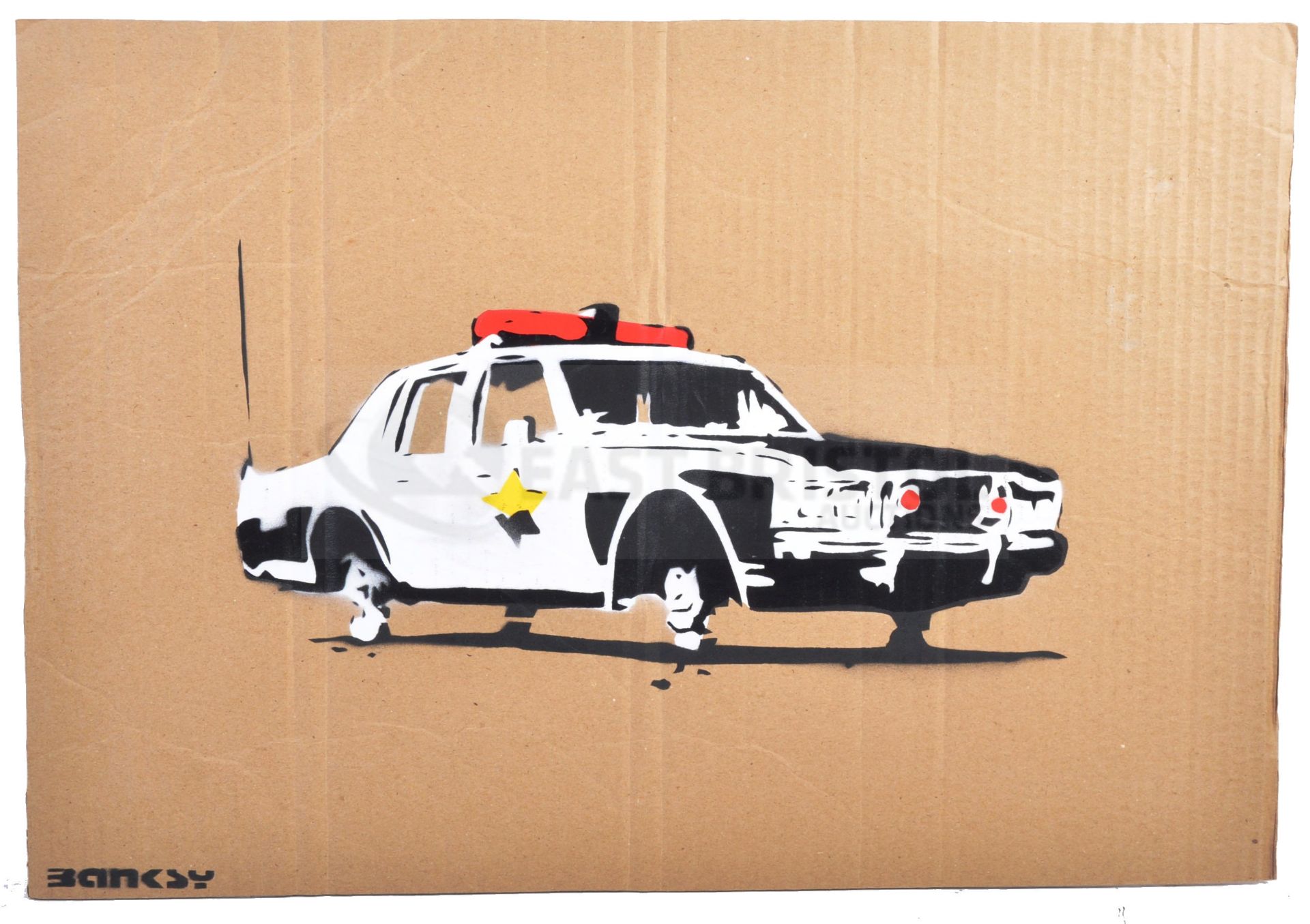 BANKSY - DISMALAND 2015 - COP CAR