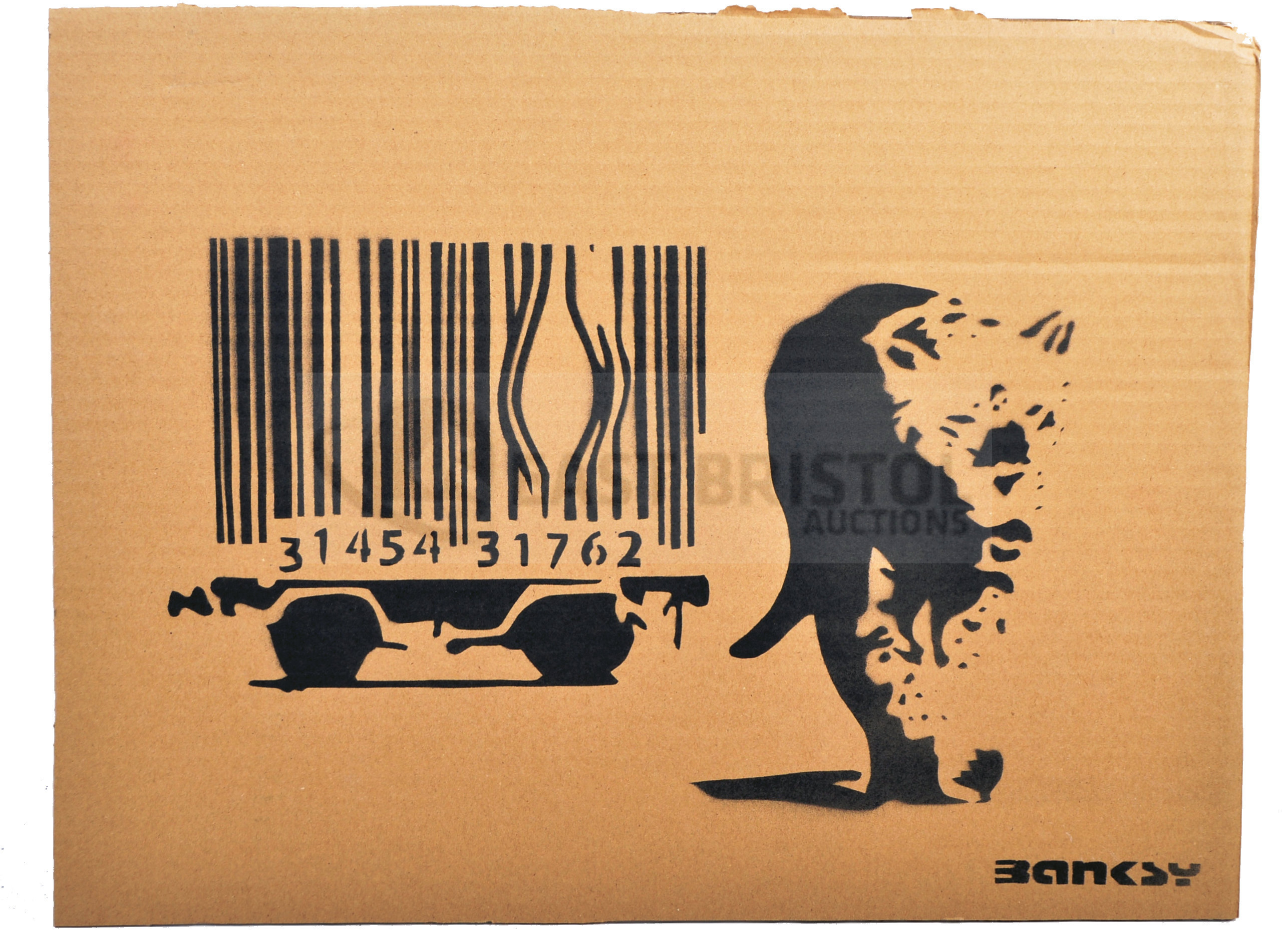 BANKSY - DISMALAND 2015 - BARCODE