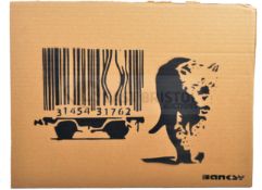 BANKSY - DISMALAND 2015 - BARCODE