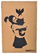 BANKSY - DISMALAND 2015 - BOMB HUGGER