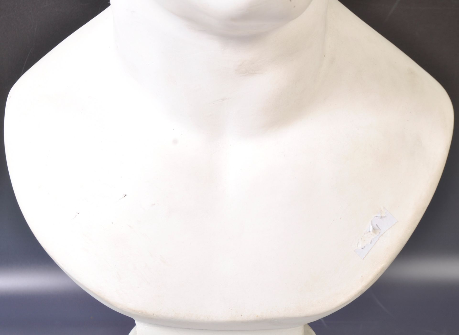 DECORATIVE PLASTER BUST OF MARCUS VIPSANIUS AGRIPPA - Image 3 of 5