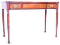 ANTIQUE GEORGIAN REGENCY PERIOD MAHOGANY WRITING TABLE DESK