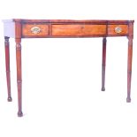 ANTIQUE GEORGIAN REGENCY PERIOD MAHOGANY WRITING TABLE DESK