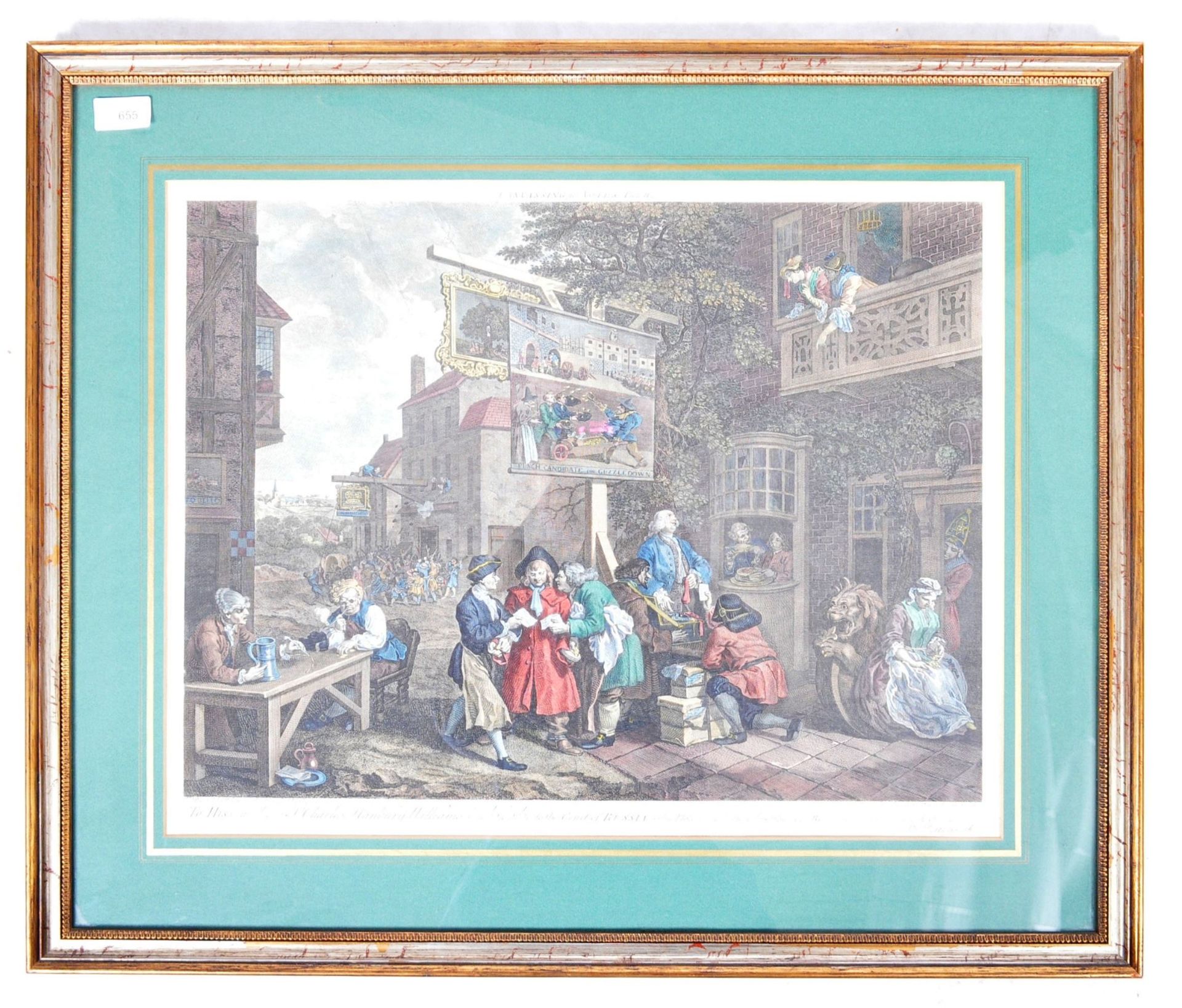 AFTER WILLIAM HOGARTH - SET OF POLITICAL ENGRAVINGS - Image 3 of 27