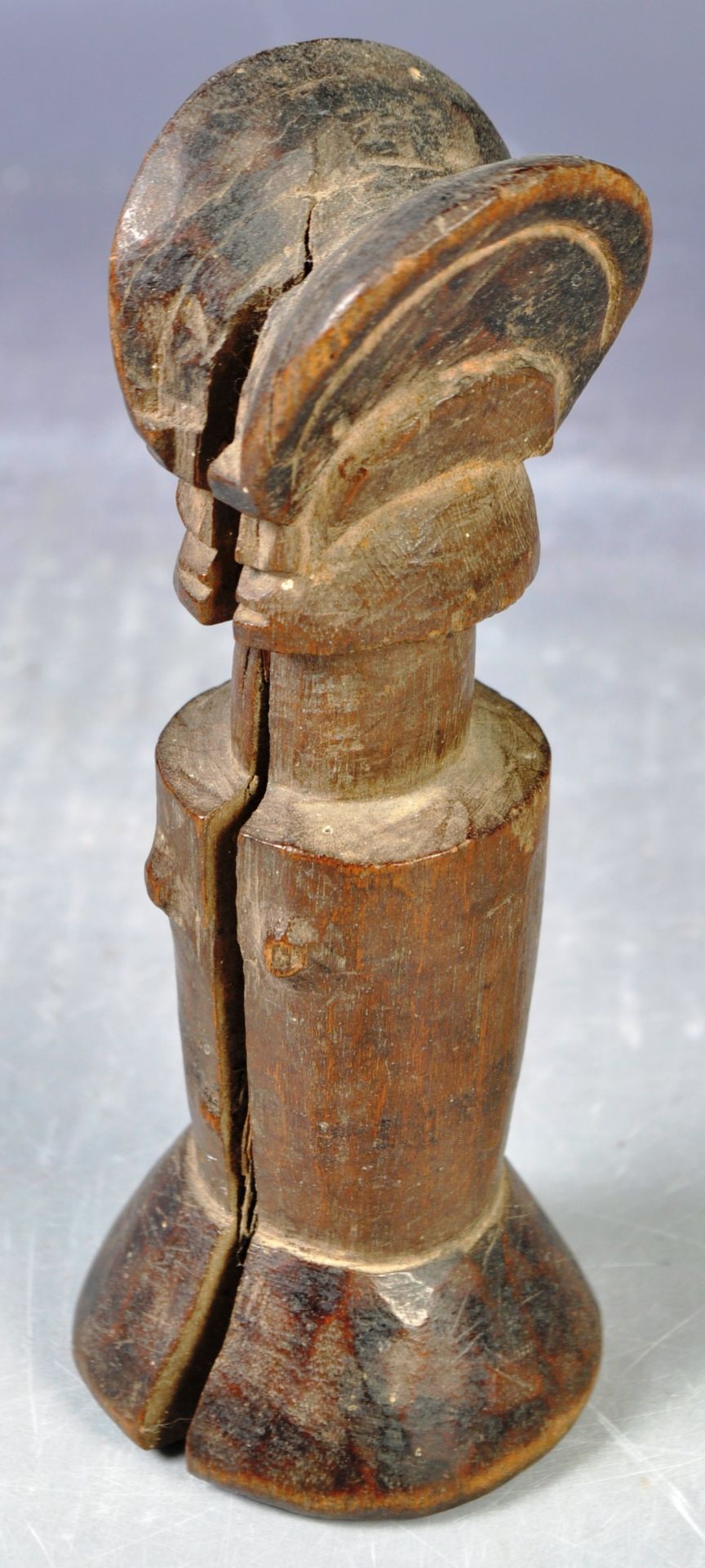 ANTIQUE KWERE PEOPLE MWANI HITI FERTILITY DOLL - Bild 3 aus 6