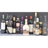 MIXED SELECTION OF ASSORTED BOTTLED WINES AND SPIRITS