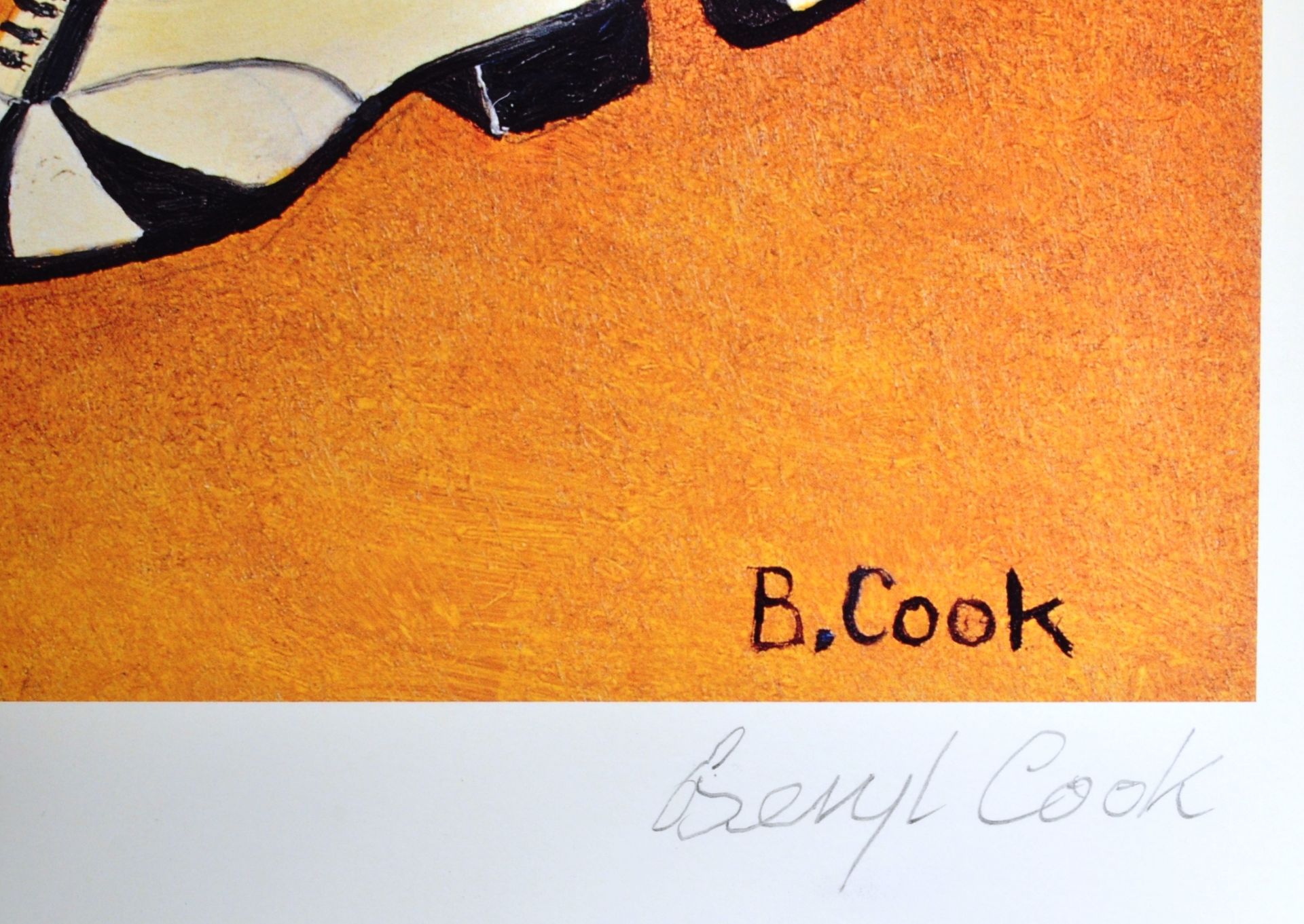 BERYL COOK SIGNED PRINT ENTITLED ' DIRTY DANCING ' - Image 4 of 4