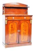 19TH CENTURY REGENCY MAHOGANY CHIFFONIER SIDEBOARD