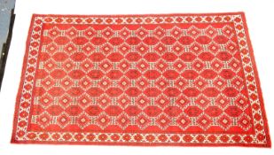 EARLY 20TH CENTURY PERSIAN ISLAMIC WOOL WOVEN RUG