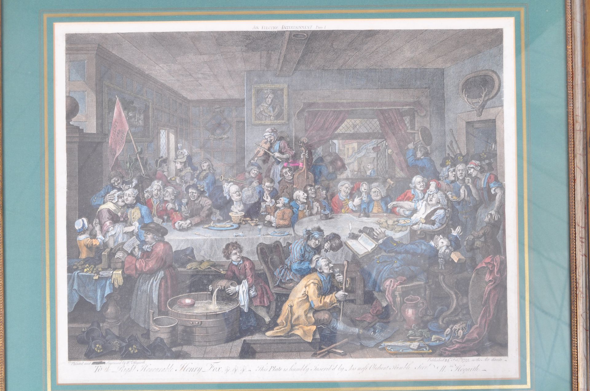 AFTER WILLIAM HOGARTH - SET OF POLITICAL ENGRAVINGS - Image 21 of 27
