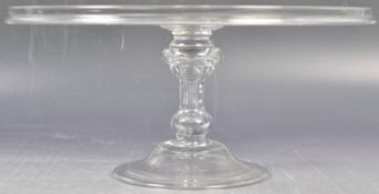 ANTIQUE 18TH CENTURY GEORGIAN BALUSTER STEM TAZZA