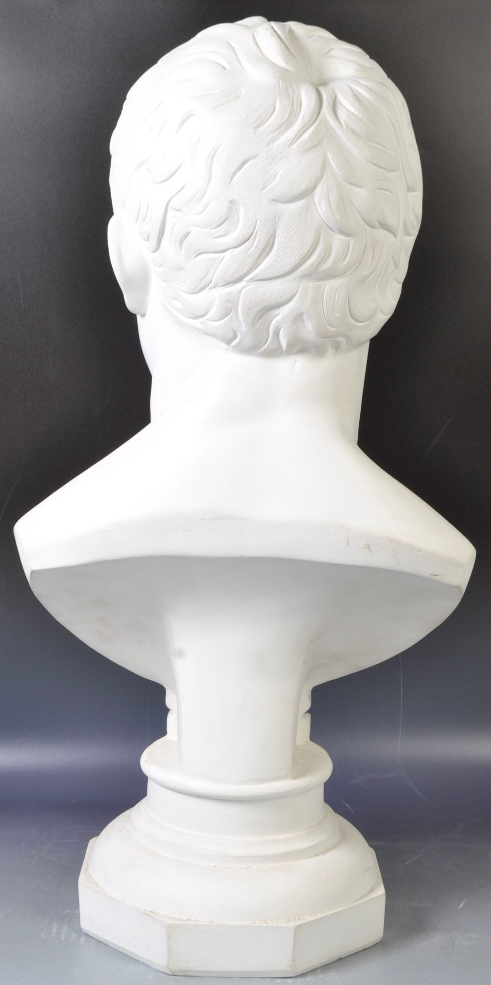 DECORATIVE PLASTER BUST OF MARCUS VIPSANIUS AGRIPPA - Image 5 of 5