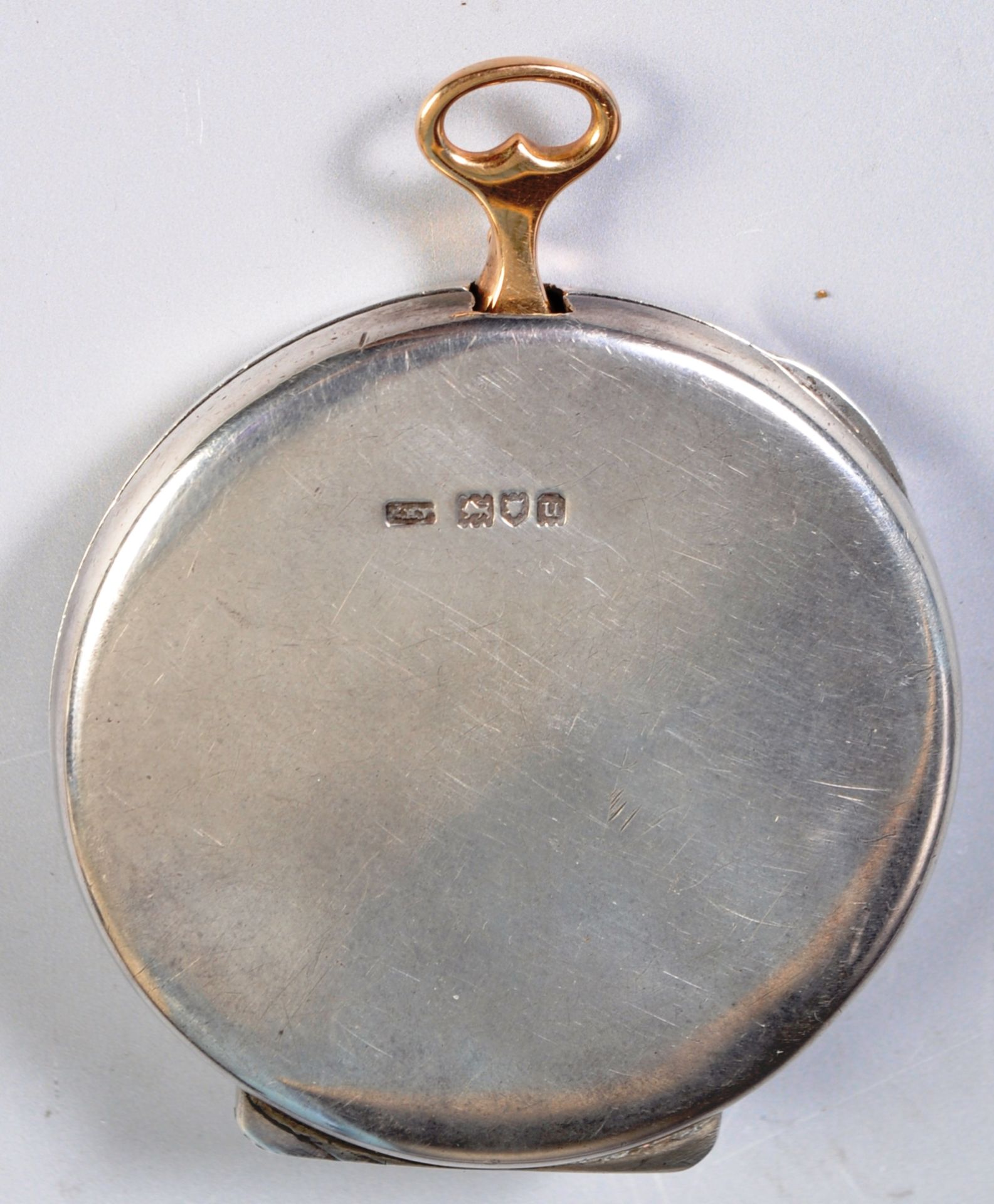 EARLY 20TH CENTURY GOLD LORGNETTE WITHIN A SILVER CASE - Image 6 of 7