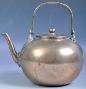 19TH CENTURY CHINESE QING DYNASTY BRONZE TEAPOT