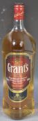 LARGE 1.5L BOTTLE OF GRANTS BLENDED SCOTCH WHISKY