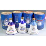 SET OF BELLS WHISKY ROYAL DECANTERS