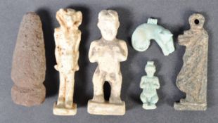 COLLECTION OF BELIEVED ANCIENT EGYPTIAN ARTIFACTS