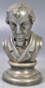 ANTIQUE VICTORIAN PEWTER BENJAMIN DISRAELI SANDER