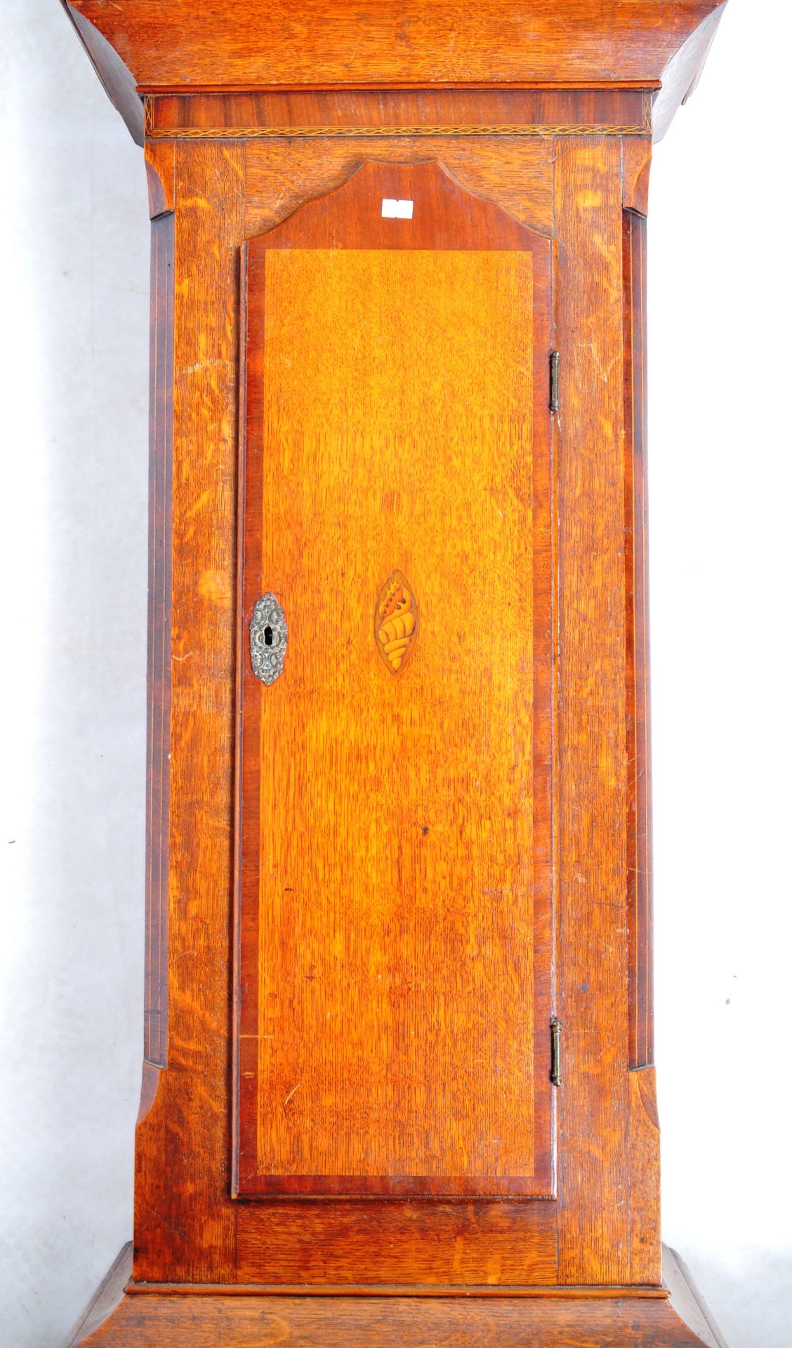 WILLIAM PYBUS OF CAISTOR GEORGIAN LONGCASE CLOCK - Bild 7 aus 14