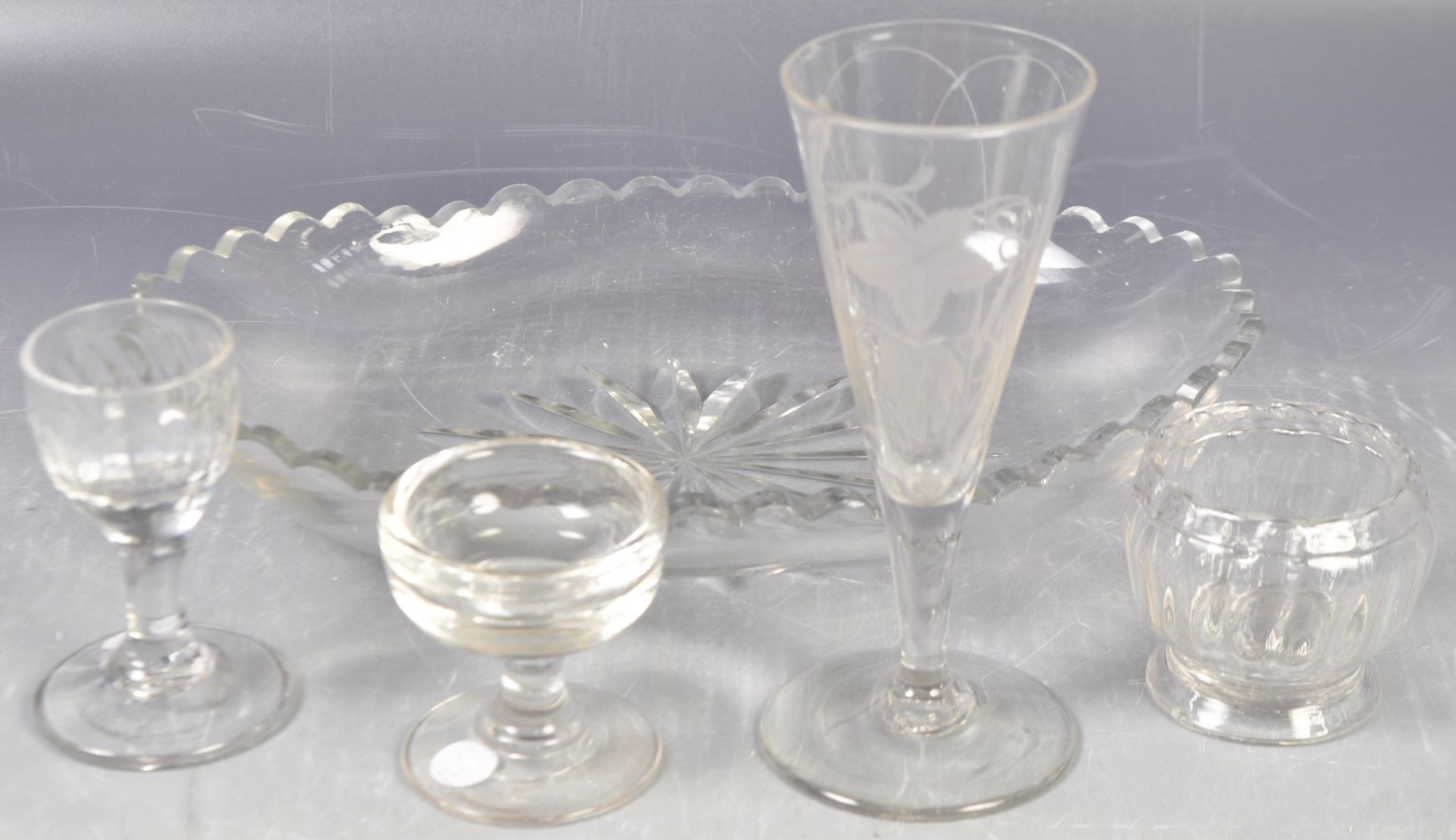 COLLECTION OF ANTIQUE 18TH/19TH CENTURY GLASS - Bild 11 aus 11