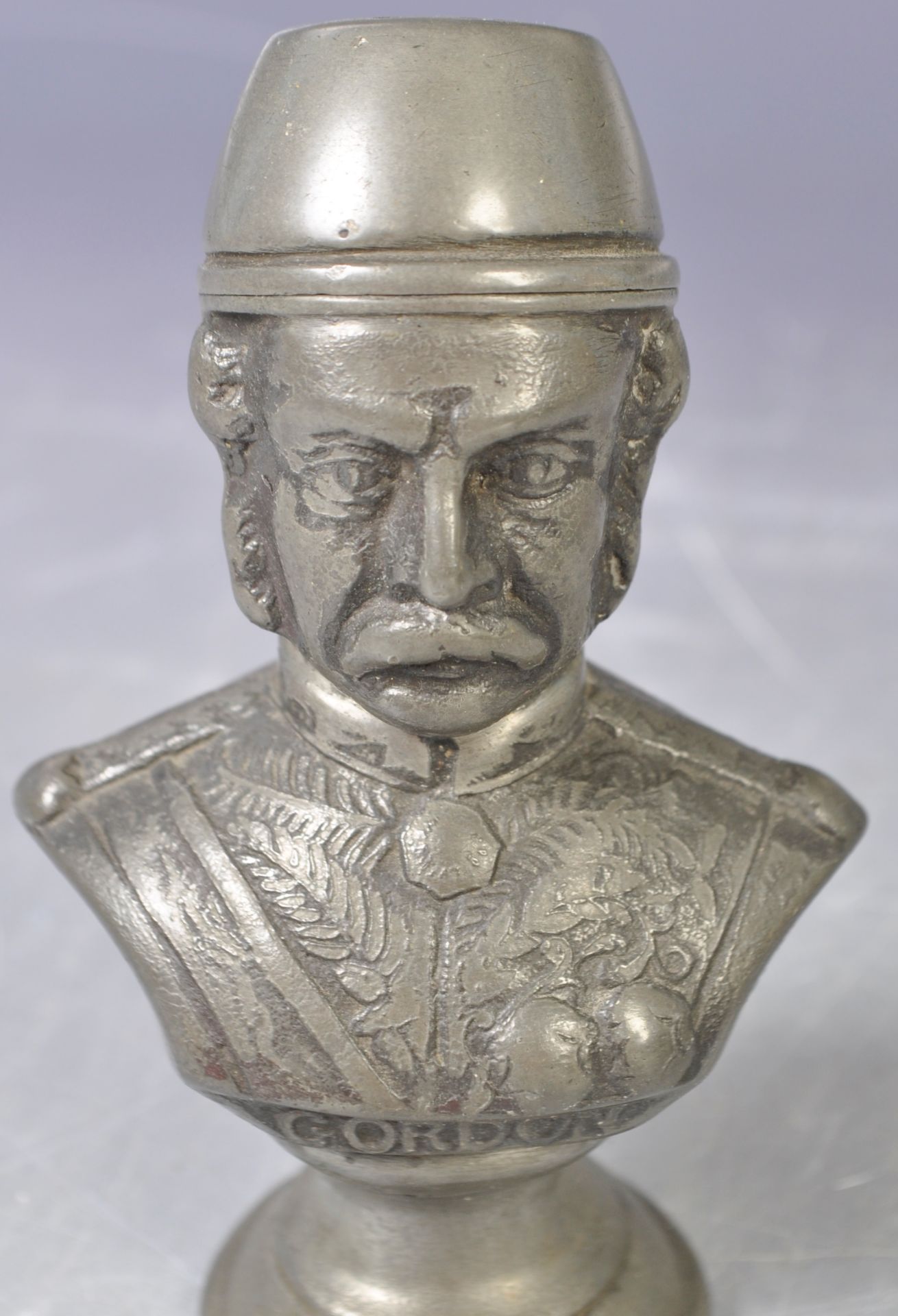 ANTIQUE VICTORIAN PEWTER MAJOR CHARLES GORDON SANDER - Image 3 of 7