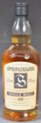 SINGLE BOTTLE OF SPRINGBANK SINGLE MALT SCOTCH WHISKY