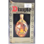 ORIGINAL VINTAGE BOXED BOTTLE OF HAIG DIMPLE WHISKY