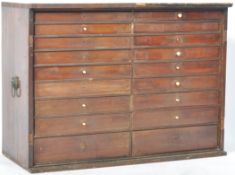 ANTIQUE 19TH CENTURY REGENCY FLAME MAHOGANY SPECIMEN CABINET