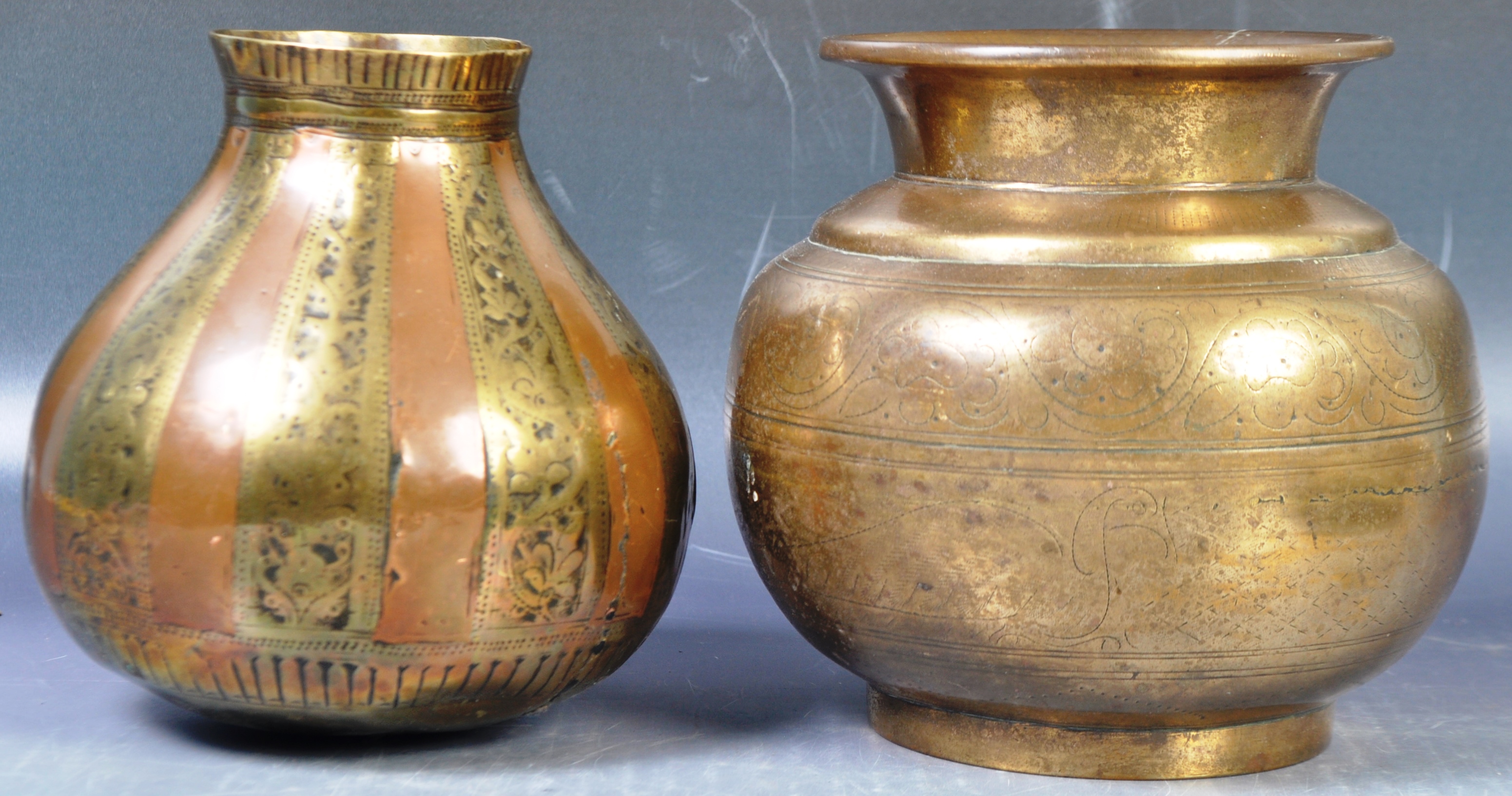 ANTIQUE 18TH/19TH CENTURY BRASS / BRONZE BOWLS