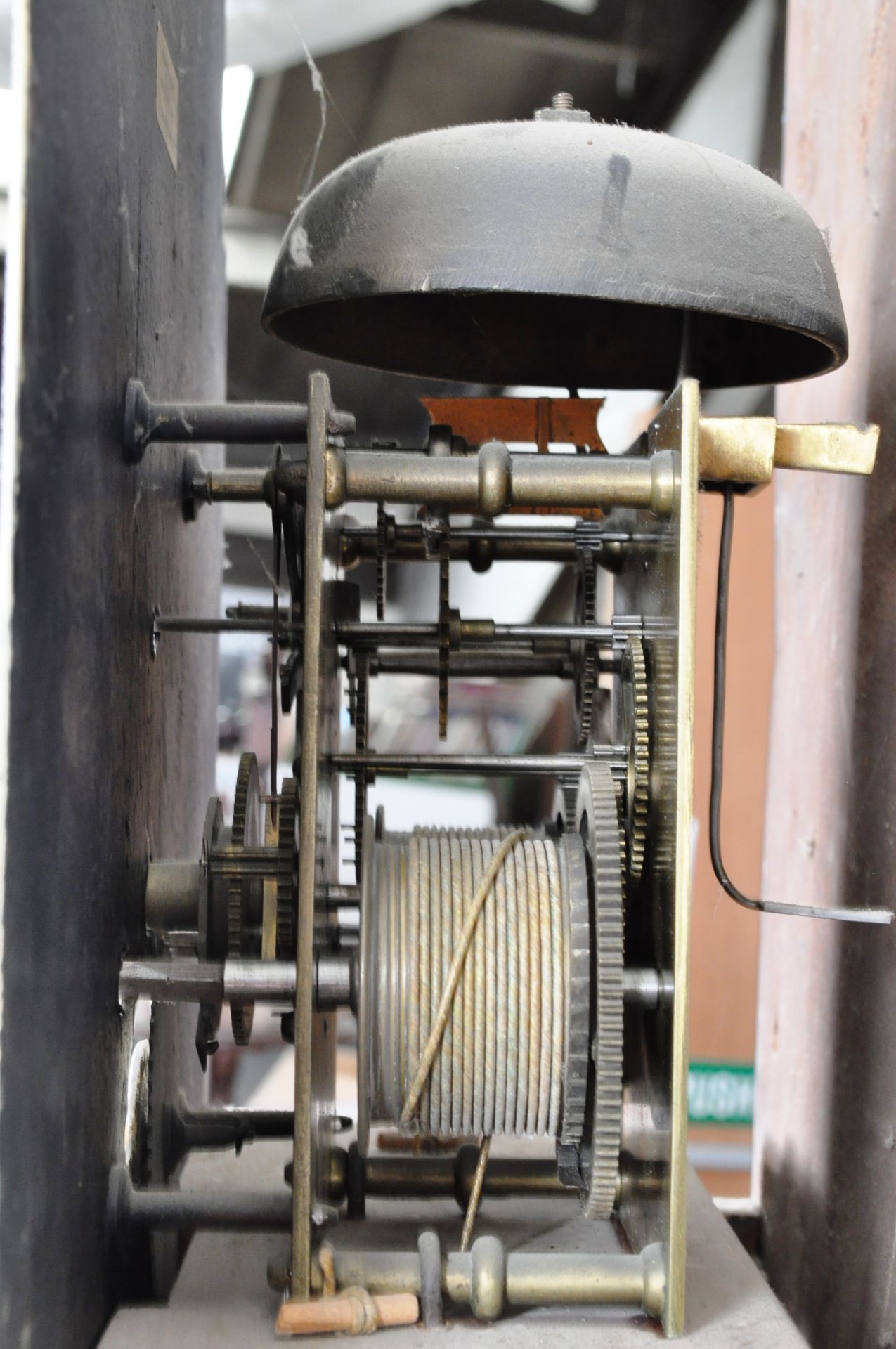 WILLIAM PYBUS OF CAISTOR GEORGIAN LONGCASE CLOCK - Bild 11 aus 14