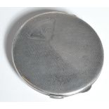 SILVER HALLMARKED ART DECO LADIES COMPACT