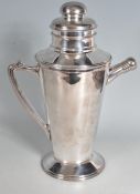 SILVER PLATED COCKTAIL SHAKER JUG