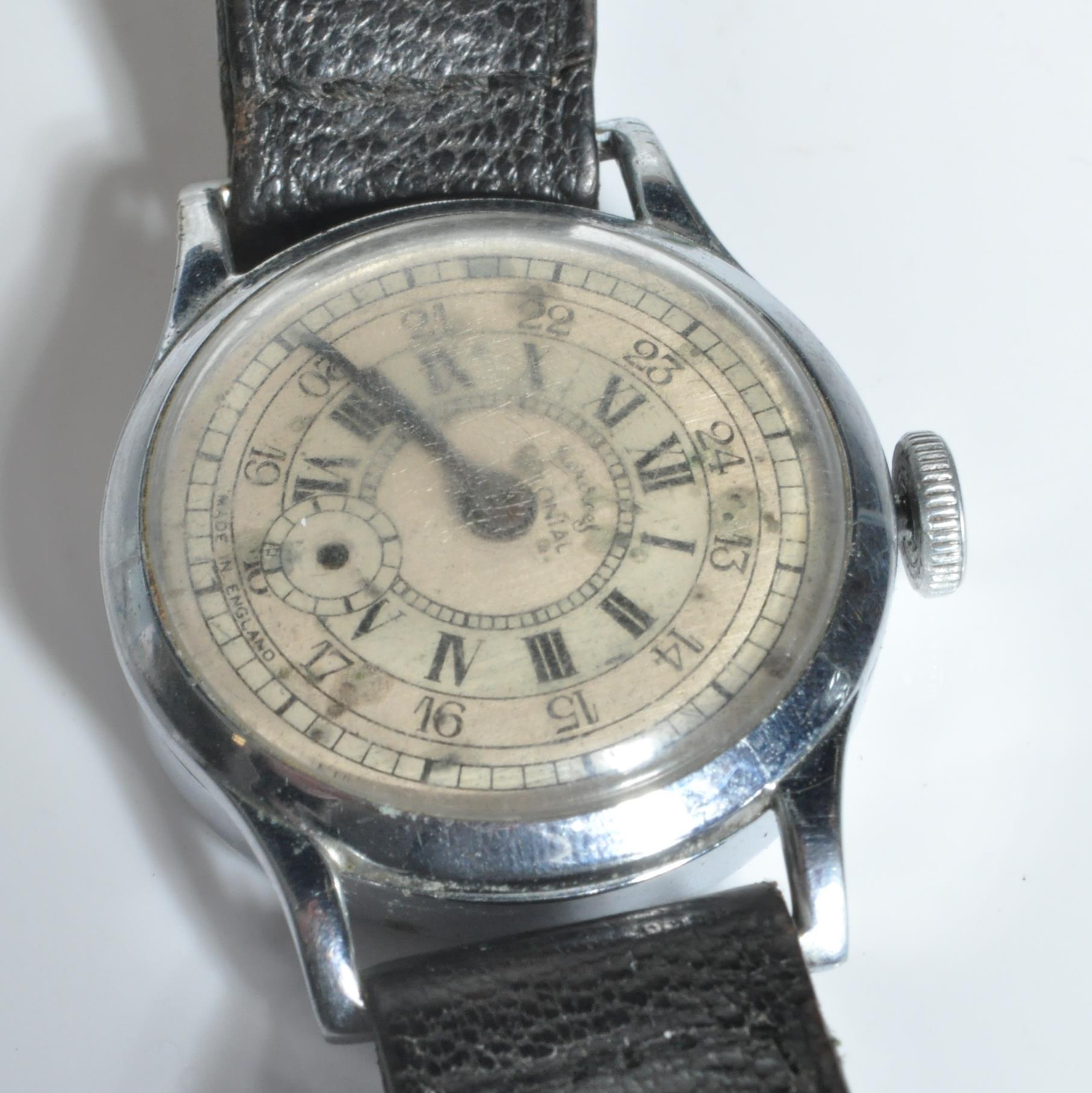 MID 20TH CENTURY SERVICES COLONIAL GENTLEMEN'S WRISTWATCH - Image 5 of 11