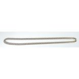 9CT GOLD FLAT LINK NECKLACE CHAIN