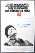 ONE FLEW OVER THE CUCKOO'S NEST - LOUISE FLETCHER - SIGNED 18X12"